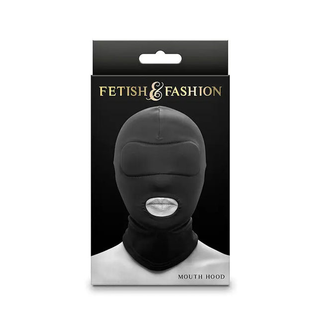 NS NOVELTIES - FETISH & FASHION MUNDHAUBE NYLON SCHWARZ