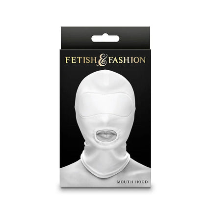 NS NOVELTIES - FETISH & FASHION MUNDHAUBE NYLON WEISS - BDSM Masken