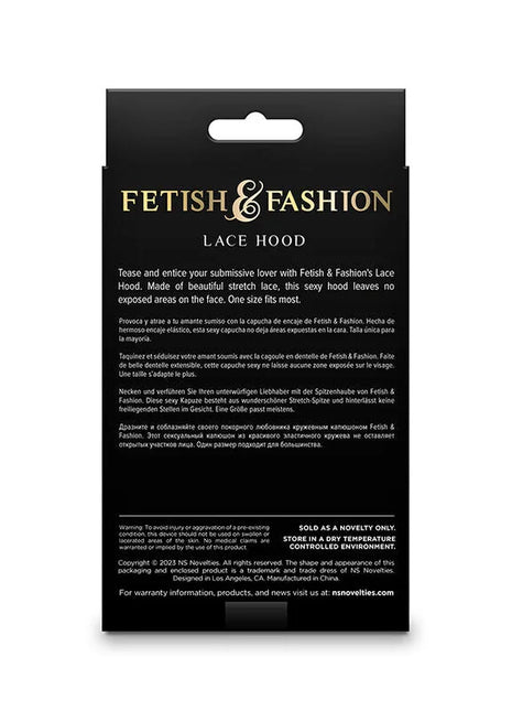 NS NOVELTIES - FETISH & FASHION SPITZENMASKE WEISS - BDSM Masken