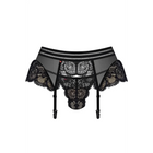 853-GAR-1 Strumpfhaltergürtel + T-String schwarz von Obsessive - S/M / schwarz - Strumpfhaltergürtel