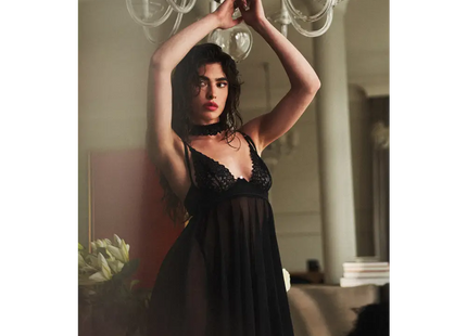 Babydoll Donarella black - XL/2XL-5