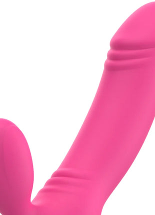 OHMAMA - BIX DOPPELSTIMULATIONSVIBRATOR XMAS EDITION ROSA - Rabbit-Vibratoren