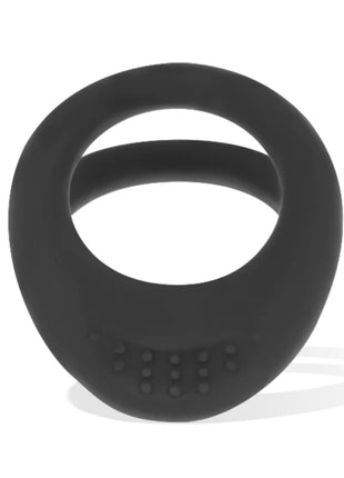 OHMAMA DOPPELTER SILIKONRING 3,5 CM - 4,5 CM - Penisring ohne Vibration