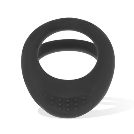 OHMAMA DOPPELTER SILIKONRING 3,5 CM - 4,5 CM - Penisring ohne Vibration