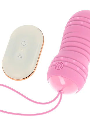 OHMAMA - FERNBEDIENUNG EI 7 MODI DREHUNG ROSA - Vibrierendes Ei