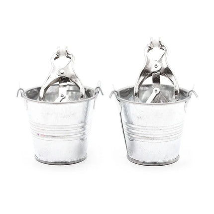 OHMAMA FETISCH NIPPELKLEMMEN MIT EIMER - Nippelklemmen