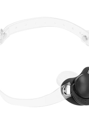 OHMAMA FETISCH TRANSPARENTER SCHNULLER Knebel - Mundknebel