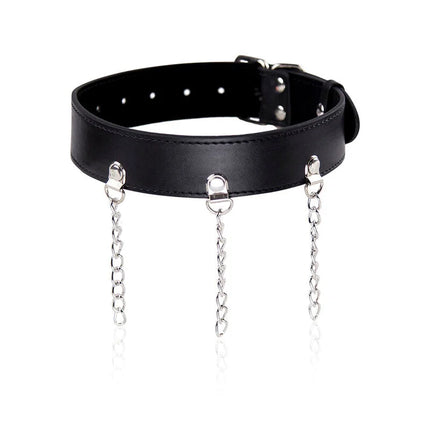 OHMAMA FETISH - FETISCH-HALSKETTE MIT RINGEN - Halskette