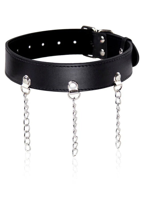 OHMAMA FETISH - FETISCH-HALSKETTE MIT RINGEN - Halskette