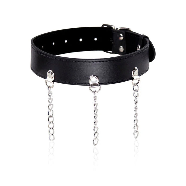 OHMAMA FETISH - FETISCH-HALSKETTE MIT RINGEN - Halskette