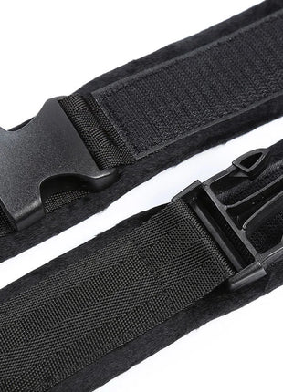 OHMAMA FETISH - HANDGELENKFesselN AUS NYLON MIT HAKEN- UND SCHLEIFENVERSCHLUSS - Handschellen für Frauen