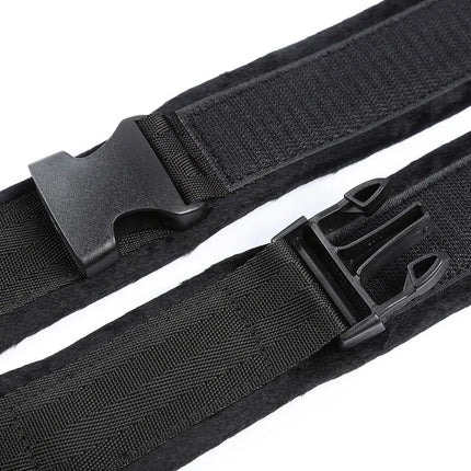 OHMAMA FETISH - HANDGELENKFesselN AUS NYLON MIT HAKEN- UND SCHLEIFENVERSCHLUSS - Handschellen für Frauen