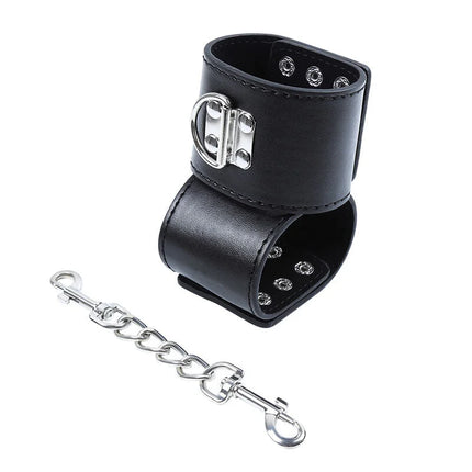 OHMAMA FETISH - HANDGELENKFÜHREN AUS METALL MIT SCHNAPPBEFESTIGUNG - Handschellen für Frauen
