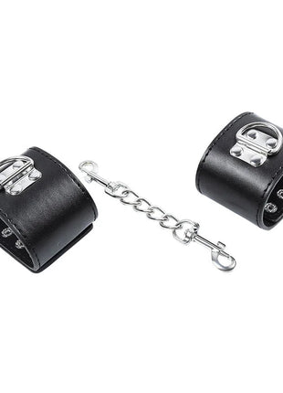 OHMAMA FETISH - HANDGELENKFÜHREN AUS METALL MIT SCHNAPPBEFESTIGUNG - Handschellen für Frauen