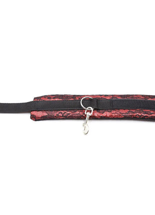 OHMAMA FETISH - HANDSCHELLEN AUS SAMT MIT NYLONBAND - Handschellen für Frauen