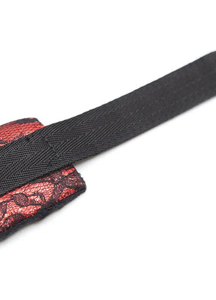 OHMAMA FETISH - HANDSCHELLEN AUS SAMT MIT NYLONBAND - Handschellen für Frauen