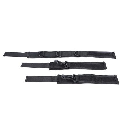 OHMAMA FETISH - HANDSCHELLEN UND KRAGEN AUS NYLON - Handschellen