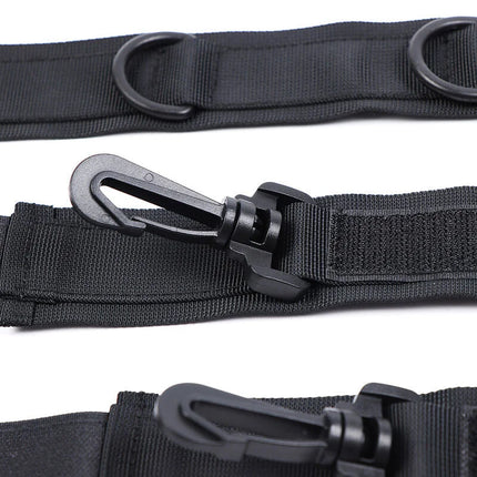 OHMAMA FETISH - HANDSCHELLEN UND KRAGEN AUS NYLON - Handschellen