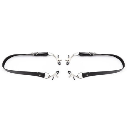 OHMAMA FETISH - KLITORISKLEMMEN MIT BEINRIEMEN - Nippelklemmen