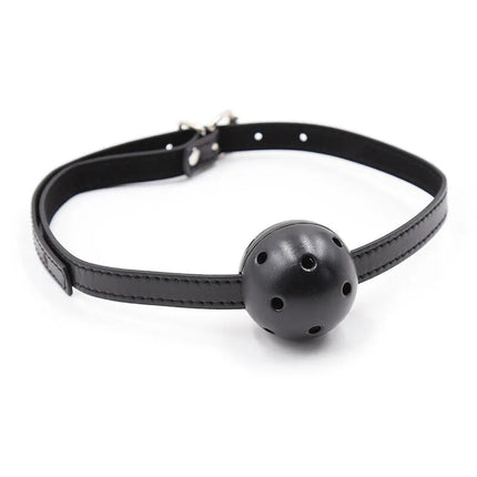 OHMAMA FETISH - KNEBEL MIT BALL UND ÖFFNUNGEN - Ballgag