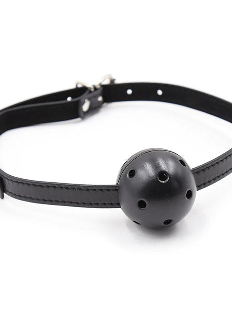 OHMAMA FETISH - KNEBEL MIT BALL UND ÖFFNUNGEN - Ballgag