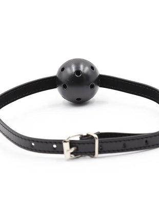 OHMAMA FETISH - KNEBEL MIT BALL UND ÖFFNUNGEN - Ballgag