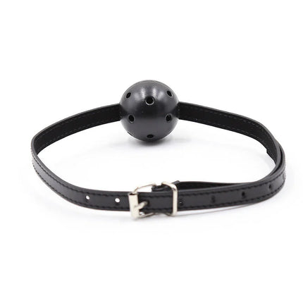 OHMAMA FETISH - KNEBEL MIT BALL UND ÖFFNUNGEN - Ballgag
