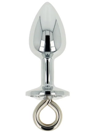 OHMAMA FETISH METALL BUTT PLUG MIT RING - Analplug