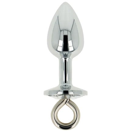 OHMAMA FETISH METALL BUTT PLUG MIT RING - Analplug