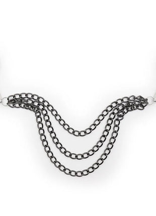Schwarze ohmama fetish nippelklemmen mit ketten silberne metallverschlüsse und gummierte griffe