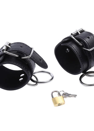 OHMAMA FETISH - O-RING-VERSCHLOSSENE HANDGELENK FESSELN - Handschellen für Frauen
