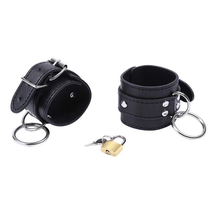 OHMAMA FETISH - O-RING-VERSCHLOSSENE HANDGELENK FESSELN - Handschellen für Frauen