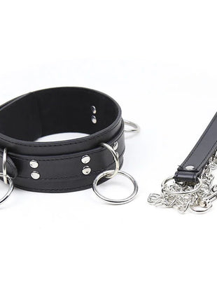 OHMAMA FETISH - SUBMISSION-HALSKETTE MIT 3 RINGEN - Halskette