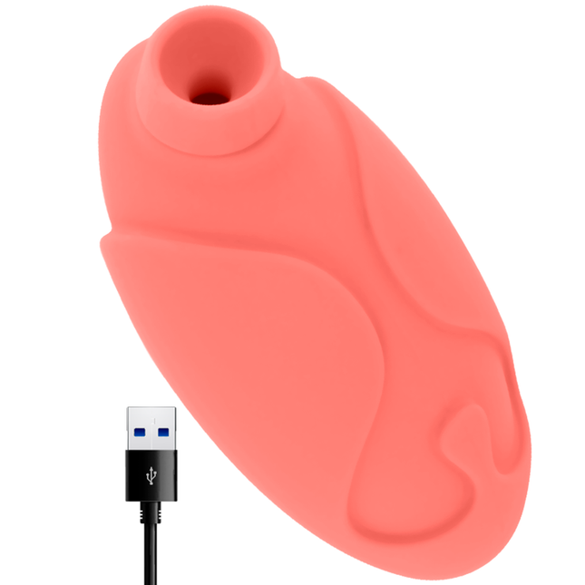 OHMAMA - KORALLEN-KLITORIS-WELLEN-STIMULATOR - DRUCKWELLENVIBRATOREN ohne Vibration