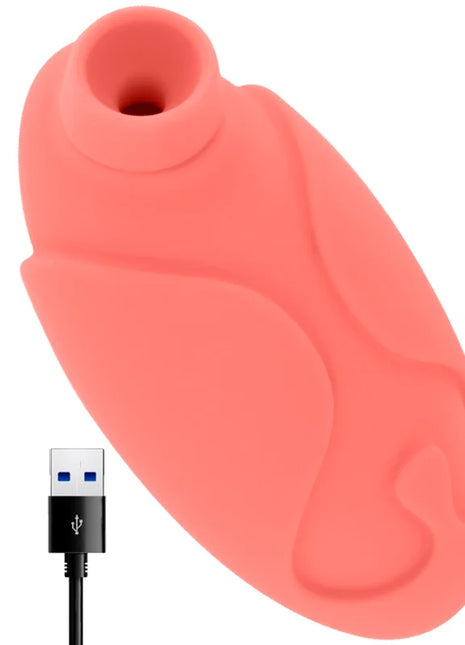 OHMAMA - KORALLEN-KLITORIS-WELLEN-STIMULATOR - DRUCKWELLENVIBRATOREN ohne Vibration