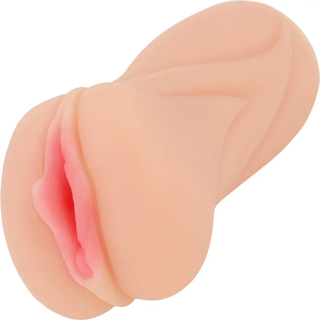 Ohmama männlicher masturbator vagina 3 beige silikon oral sex toy mit realistischen lippen und weicher glatter textur