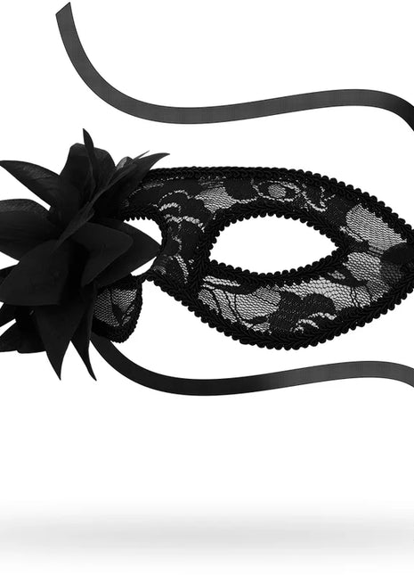 OHMAMA - MASKEN SCHWARZE SPITZEN- UND BLUMENMASKEN - Venezianische Masken