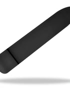 Ohmama mini-vibrationskugel 9 cm schwarz aus silikon mit abgerundeten spitzen und kleinem knopfschalter