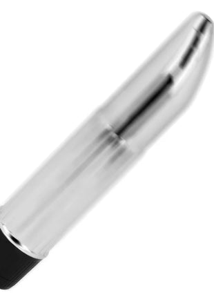 OHMAMA - MINI-VIBRATOR SILBER 13,5 CM - Vibrierende Kugeln