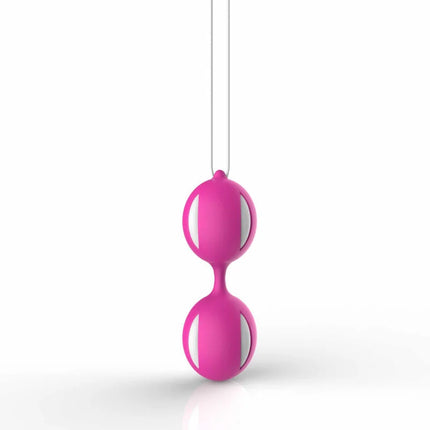 Ohmama silikonüberzogene bälle 70 gr pinke dual kugeln mit weißen reflektierenden panelen aus silikon