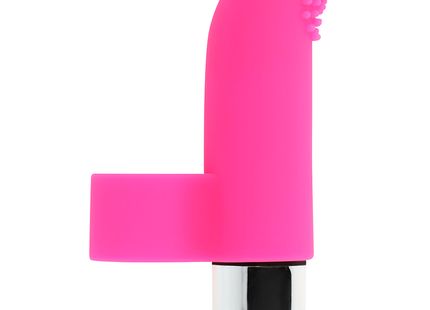 OHMAMA - TEXTURIERTER VIBRIERENDER FINGERHUT 8 CM - Fingervibrator