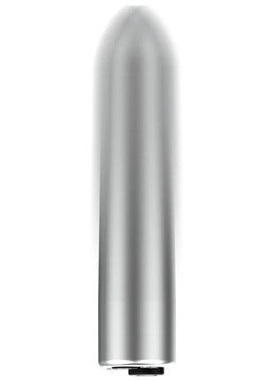 Ohmama vibrationskugel silber metallic zylinderförmig mit 10 vibrationsmodi und glattem abgerundetem spitzenende
