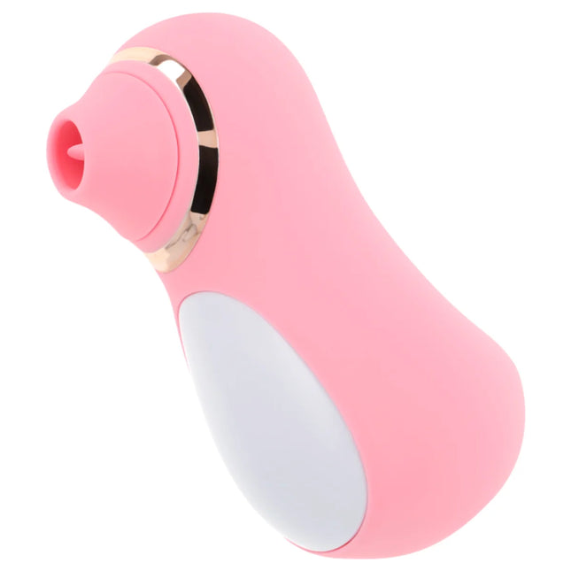 OHMAMA - VIBRIERENDER ZUNGEN-KLITORIS-STIMULATOR 10 MODI - Druckwellen saugende Vibratoren