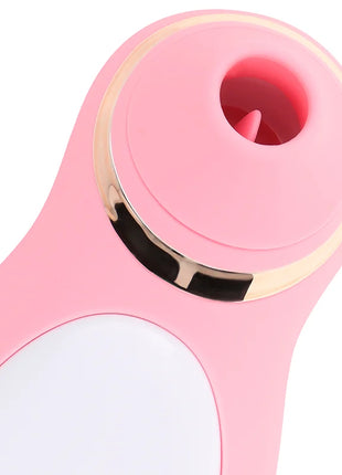 OHMAMA - VIBRIERENDER ZUNGEN-KLITORIS-STIMULATOR 10 MODI - Druckwellen saugende Vibratoren