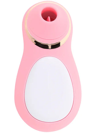 OHMAMA - VIBRIERENDER ZUNGEN-KLITORIS-STIMULATOR 10 MODI - Druckwellen saugende Vibratoren