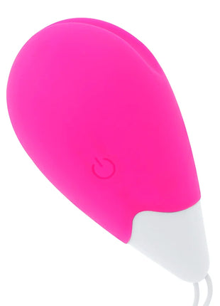 OHMAMA - VIBRIERENDES EI 10 MODI ROSA UND WEISS - Vibrierendes Ei