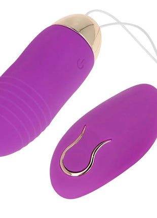 OHMAMA - VIBRIERENDES EI MIT FERNBEDIENUNG 10 GESCHWINDIGKEITEN LILA - Vibrierendes Ei