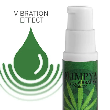 OLIMPYA - VIBRIERENDES VERGNÜGEN EXTRA SATIVA CANNABIS - Vibrationseffekt
