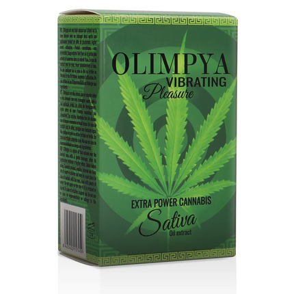 OLIMPYA - VIBRIERENDES VERGNÜGEN EXTRA SATIVA CANNABIS - Vibrationseffekt
