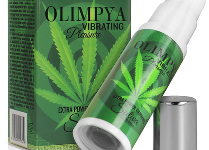 OLIMPYA - VIBRIERENDES VERGNÜGEN EXTRA SATIVA CANNABIS - Vibrationseffekt